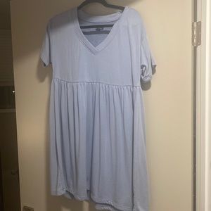 Blue Babydoll dress